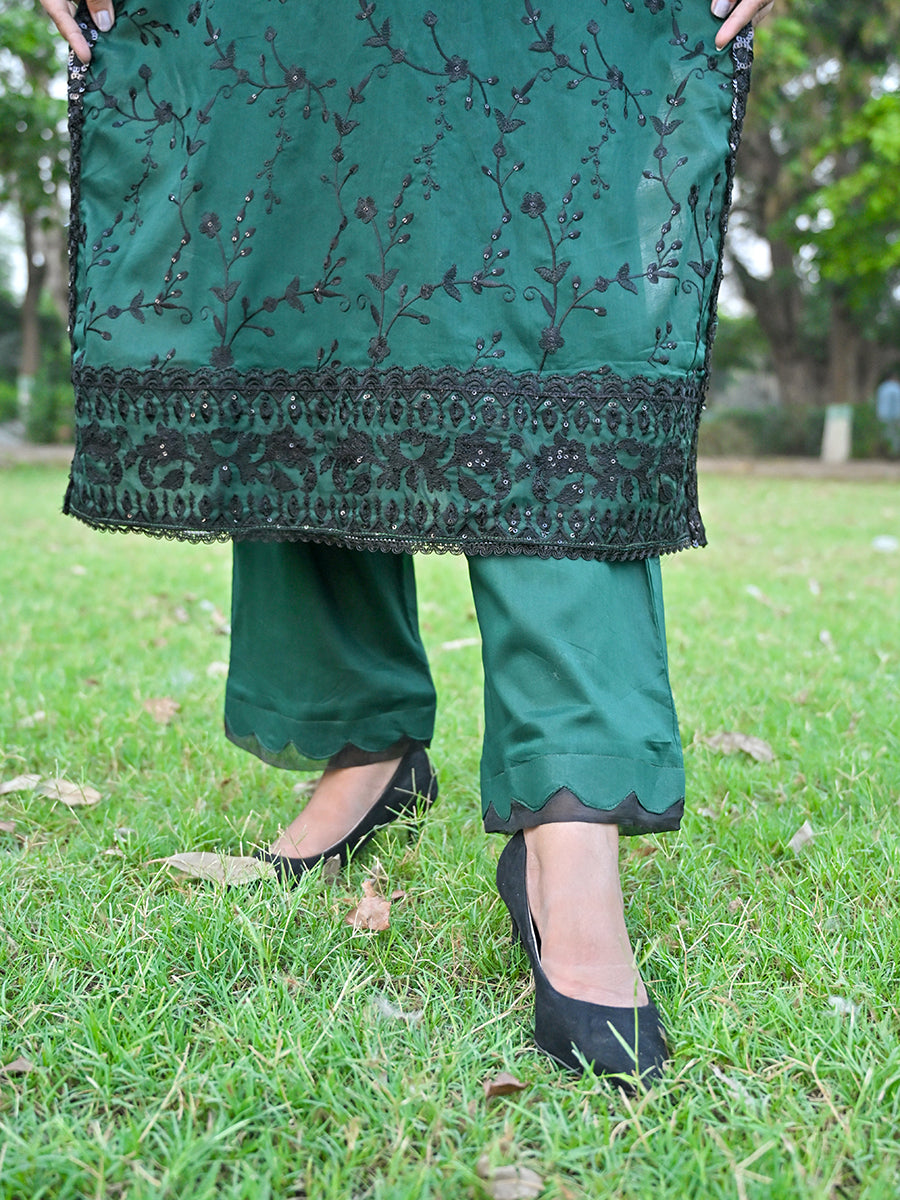 Stitched 3 PIECE EMBROIDERED LAWN